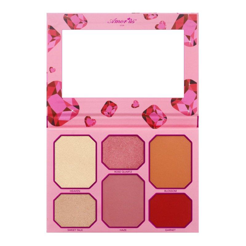 Pink Ruby Blush & Highlight Palette