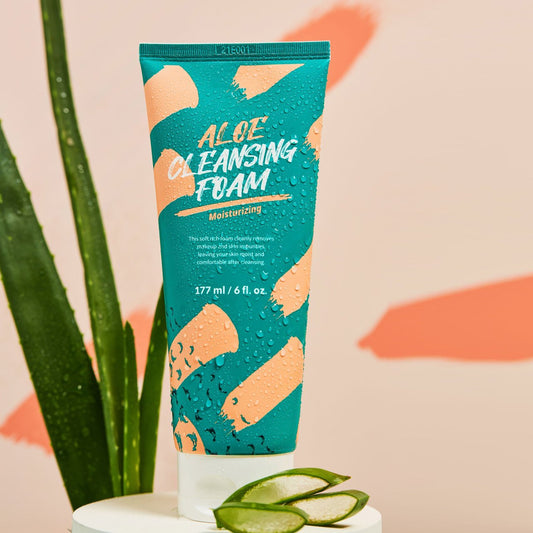 Aloe Cleansing Face Foam: Your Skin's New Best Friend