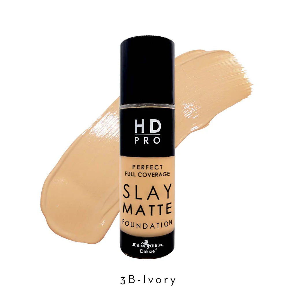 Full Coverage Liquid Matte Foundation - Ivory