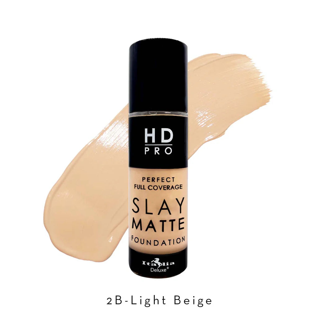 Full Coverage Liquid Matte Foundation - Light Beige