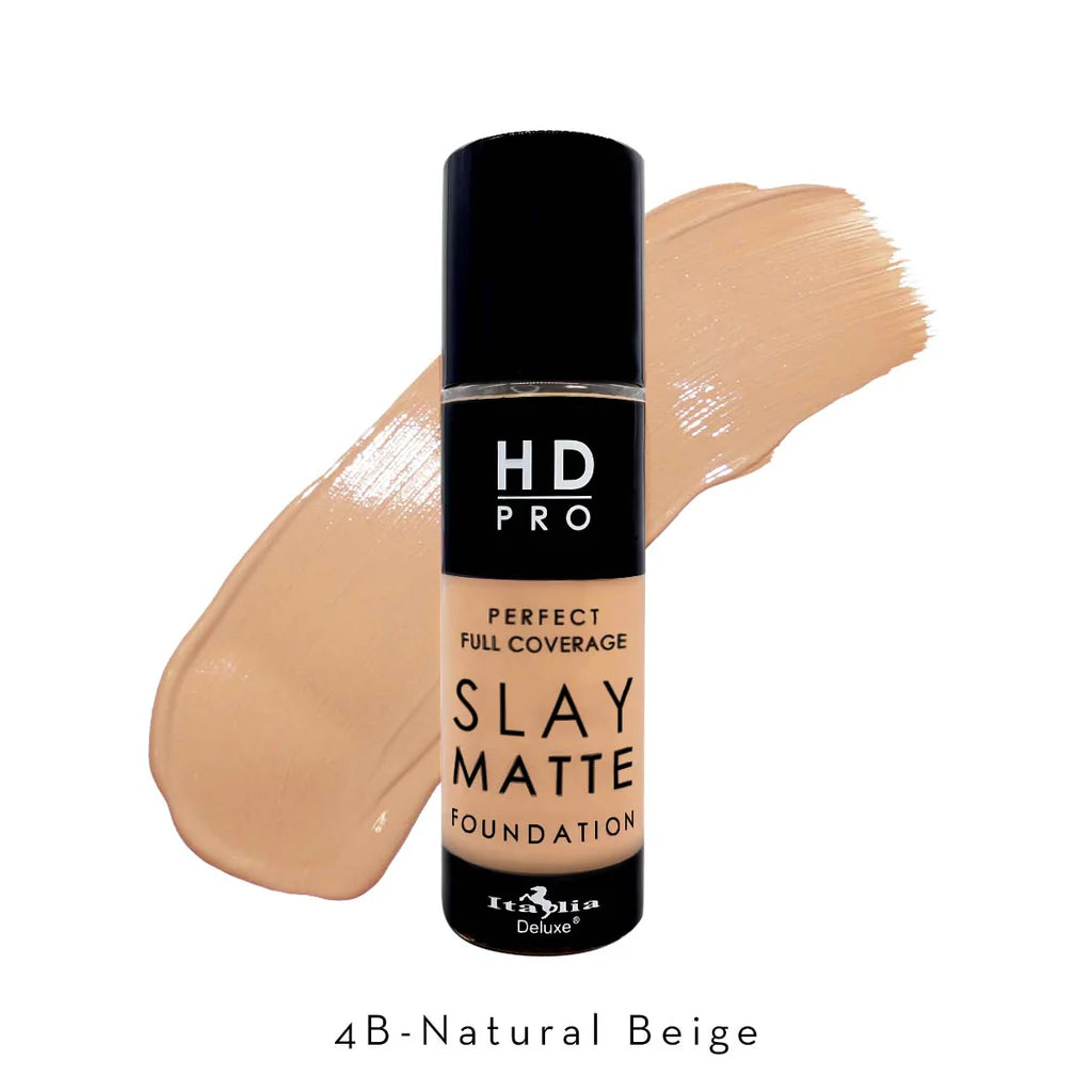 Full Coverage Liquid Matte Foundation - Natural Beige