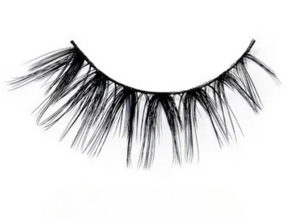 Lash Out 3D Faux Mink Eyelashes – Lightweight, Reusable, Vegan False Lashes for Dramatic Volume and Natural Look - Rockstar