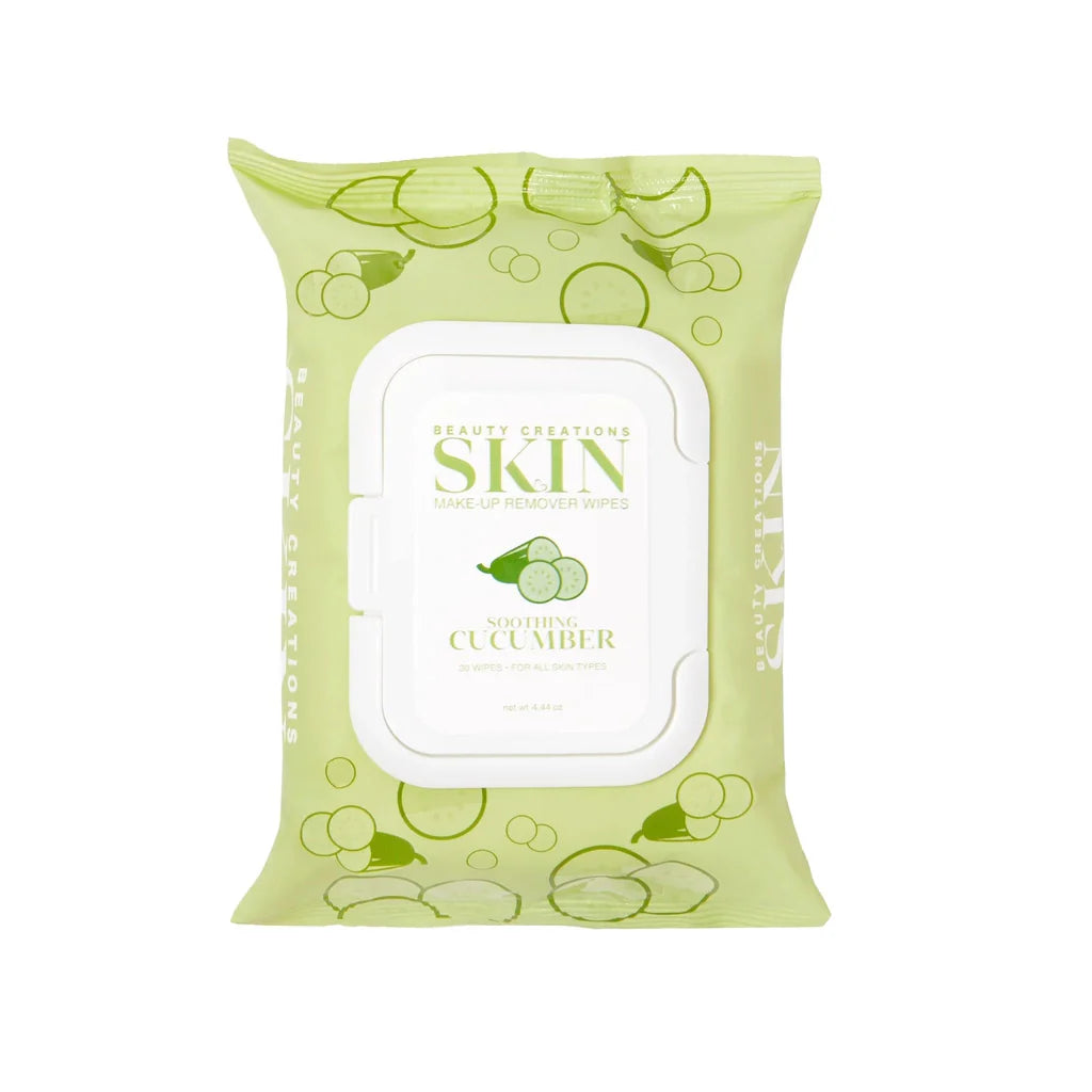 Effortless Makeup Removal with Soothing Cucumber Wipes
