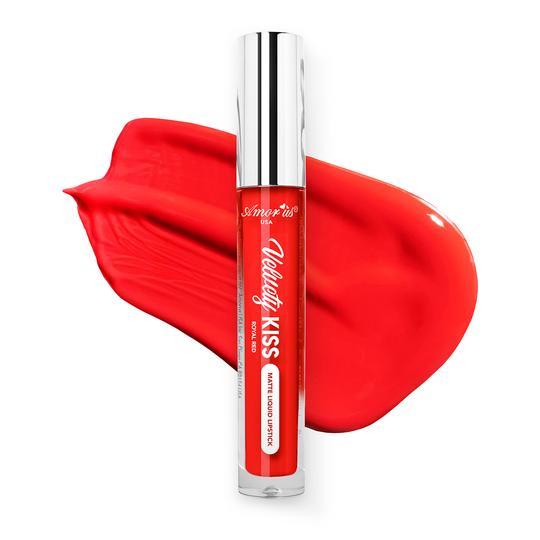 Velvety Kiss Matte Liquid Lipstick - Royal Red